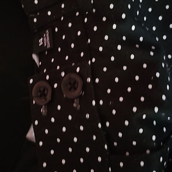 Briggs New York Black and White Polka Dot Dreas Capri  Pants Size 14 - Picture 5 of 8